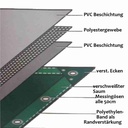 bán 650 g/m² PVC 4 x 6m (24m²) Eitleán-0