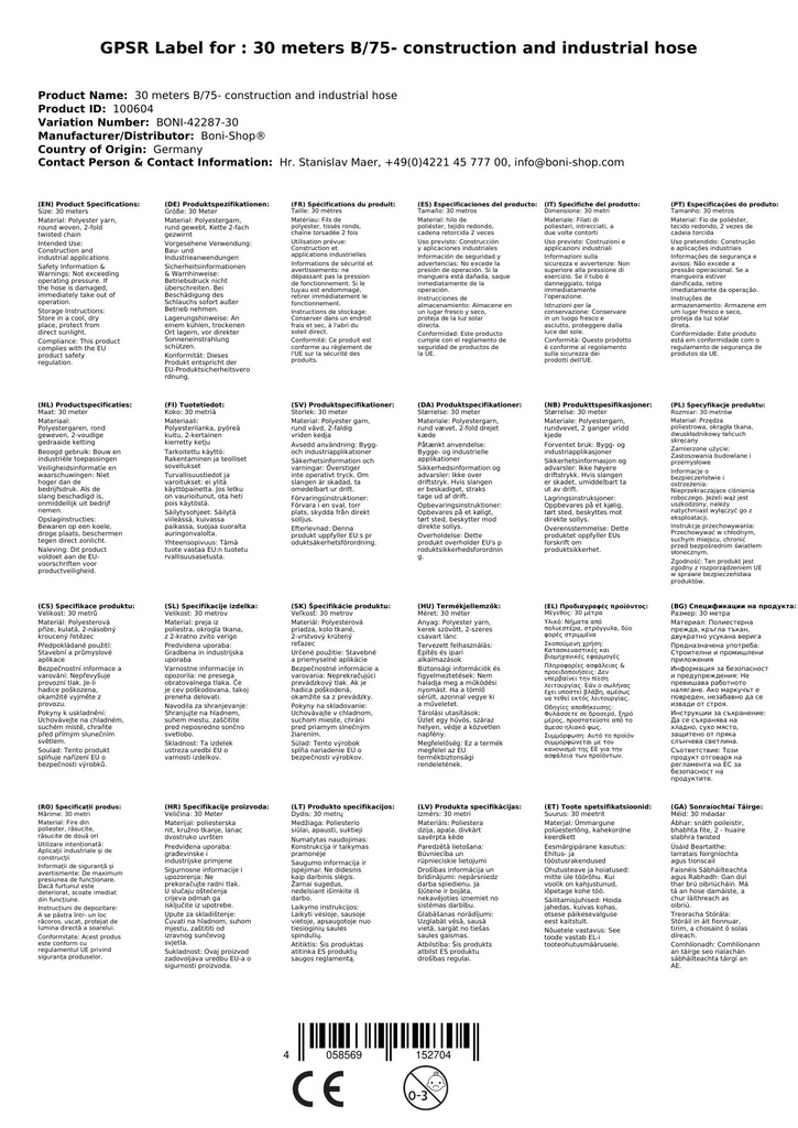 30 Méadar B/75- Tógáil agus Tionscailte-1