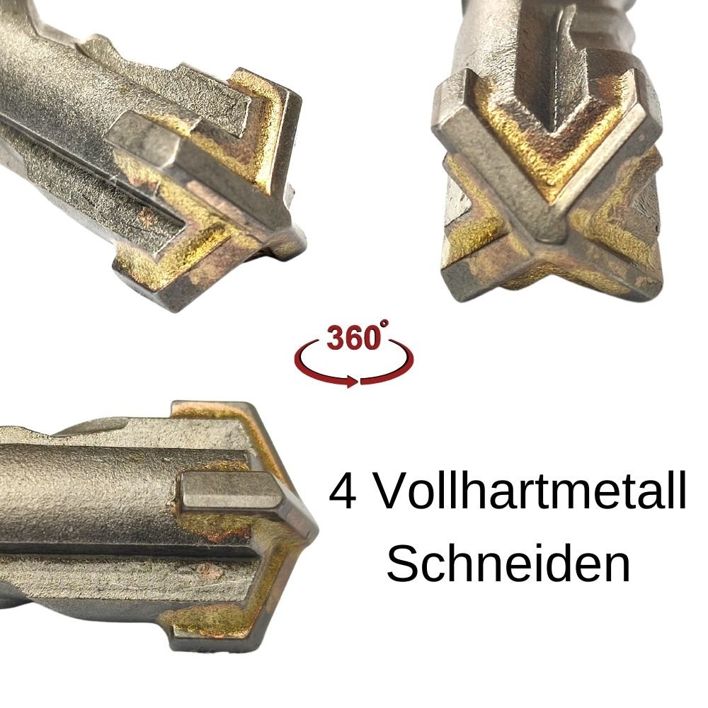 Greamaire Casúr le haghaidh SDS-PLUS 4-Lann Ø 6,0mm x 260mm Fad-1