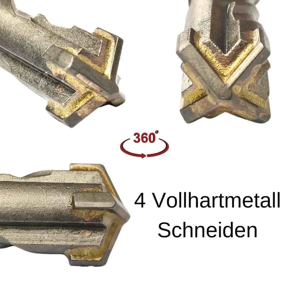 Greamaire Casúr le haghaidh SDS-PLUS 4-Lann Ø 6,5mm x 210mm Fad-1