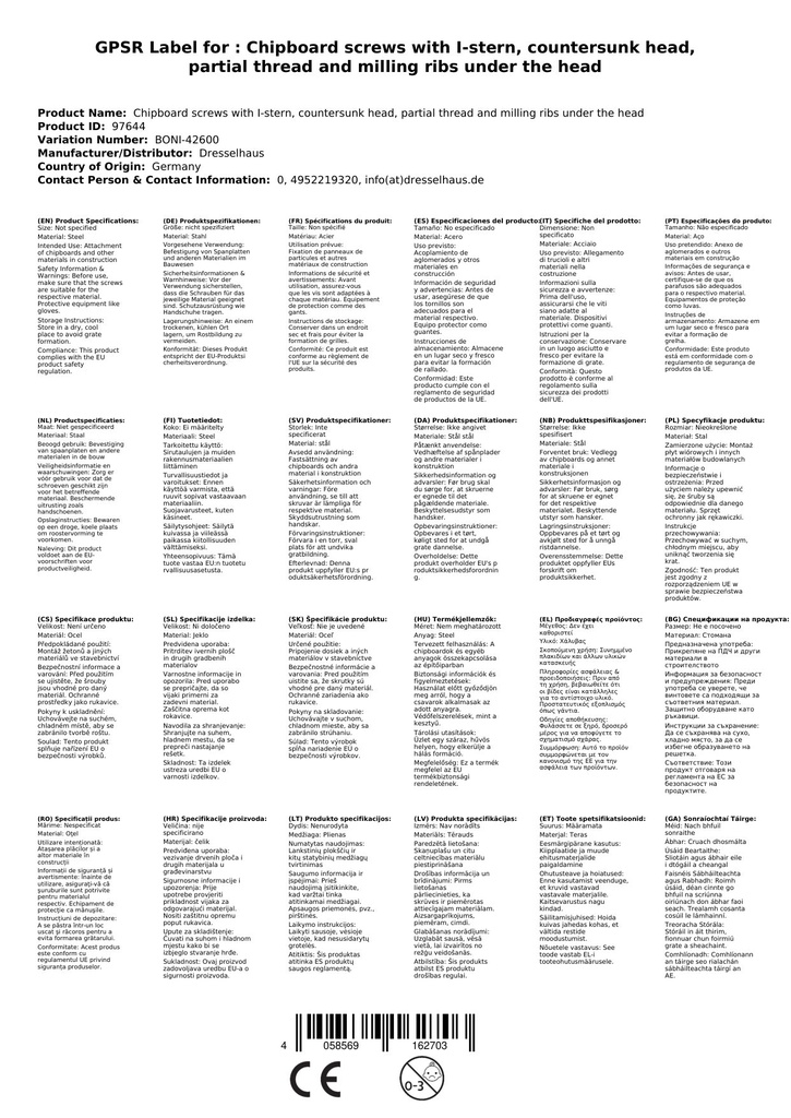 Scriúnna painéil chip le I-Réalta, Ceann Tóin, Snáithe Páirteach agus Rinní Fréamhaithe faoin gCeann-2