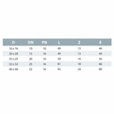 Feistiú Feadán PP PE 90° Uillinn 2 Feistis 32 x 32-1