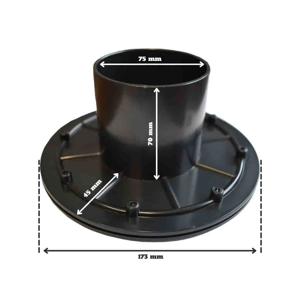 Flange Scannáin 75 mm Trastomhas Inmheánach-1