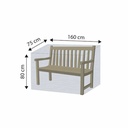 Clúdach Cosanta Deluxe Banc, thart ar 160x75x80-0