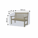 Clúdach Cosanta Deluxe Banc, thart ar 120x78x80-0