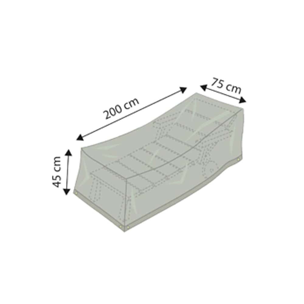 Clúdach Cosanta Deluxe Liege, ca200x75x45-0