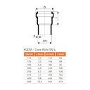 KG NBR Dichtung - ola-resistant DN/OD 250 (KG PVC)-0