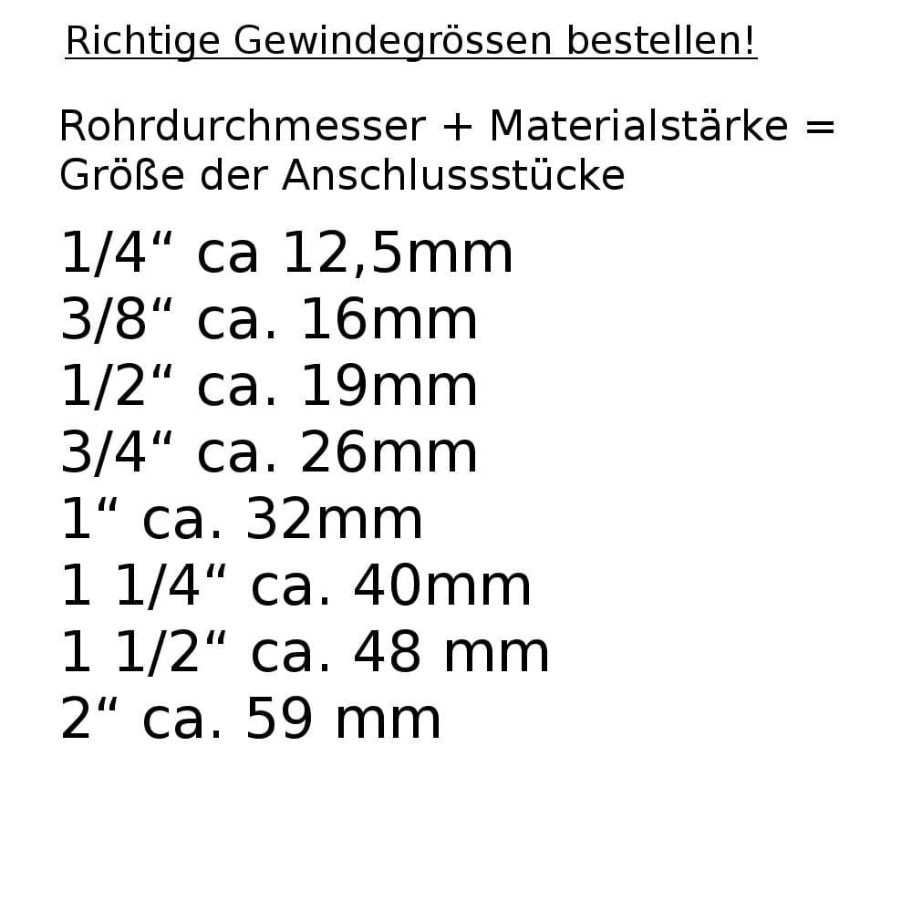 Feistiú Comhbhrúite Eurokonus le Cnó 14 x 2 - 3/4"-1