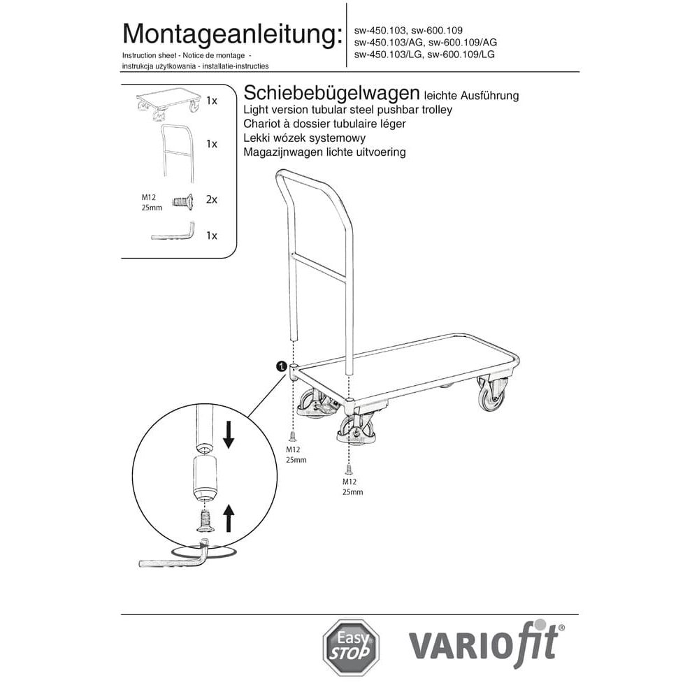 Tralaí Leithris 200 kg Cineál S + EasySTOP-0