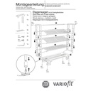 Tralaí Urláir le 4 Bhonn Mogalra Sreinge brataithe púdair 250 kg Cineál M + EasySTOP-1