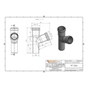 HTsafeEA Abzweig DN/OD 32/32 67 Céim-1