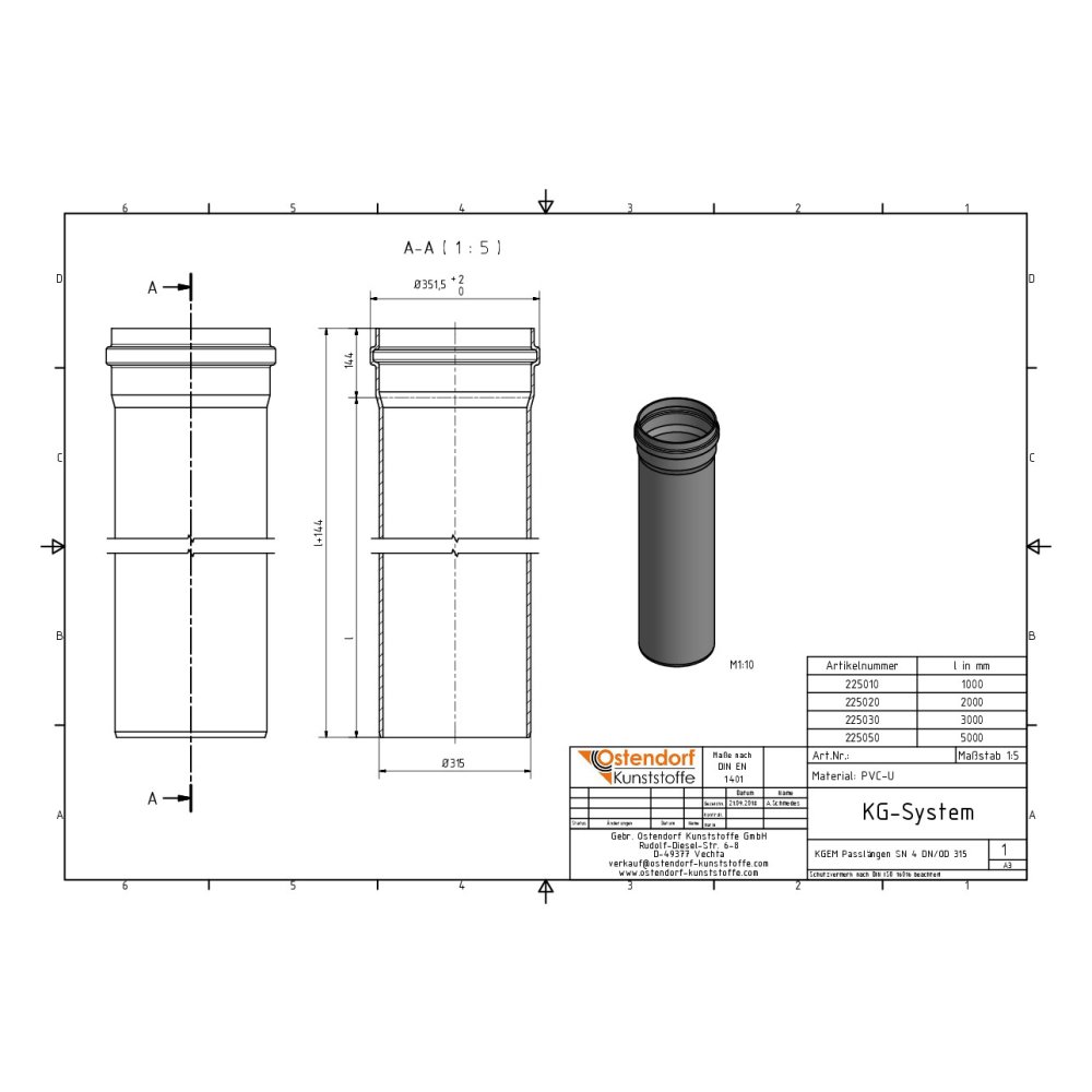 Píopa KGEM SN 4 DN/OD 315 x 1000 mm-1