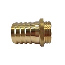 Tanca + Tríthonnán Uisce Tríchearnach AG 1 1/4" x Stutzen 1"/25mm-2