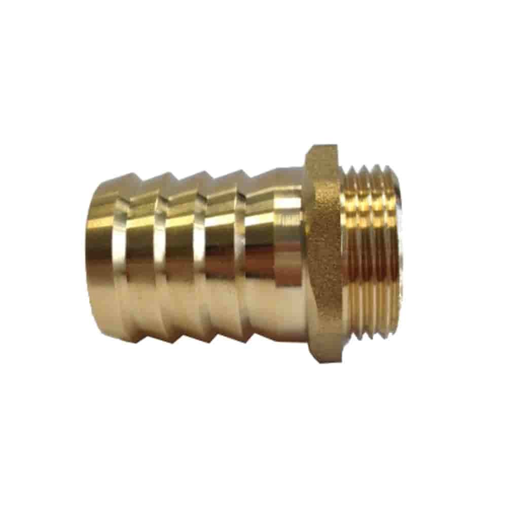 Hose Connector Brass 1/2" Male Thread - 19 mm