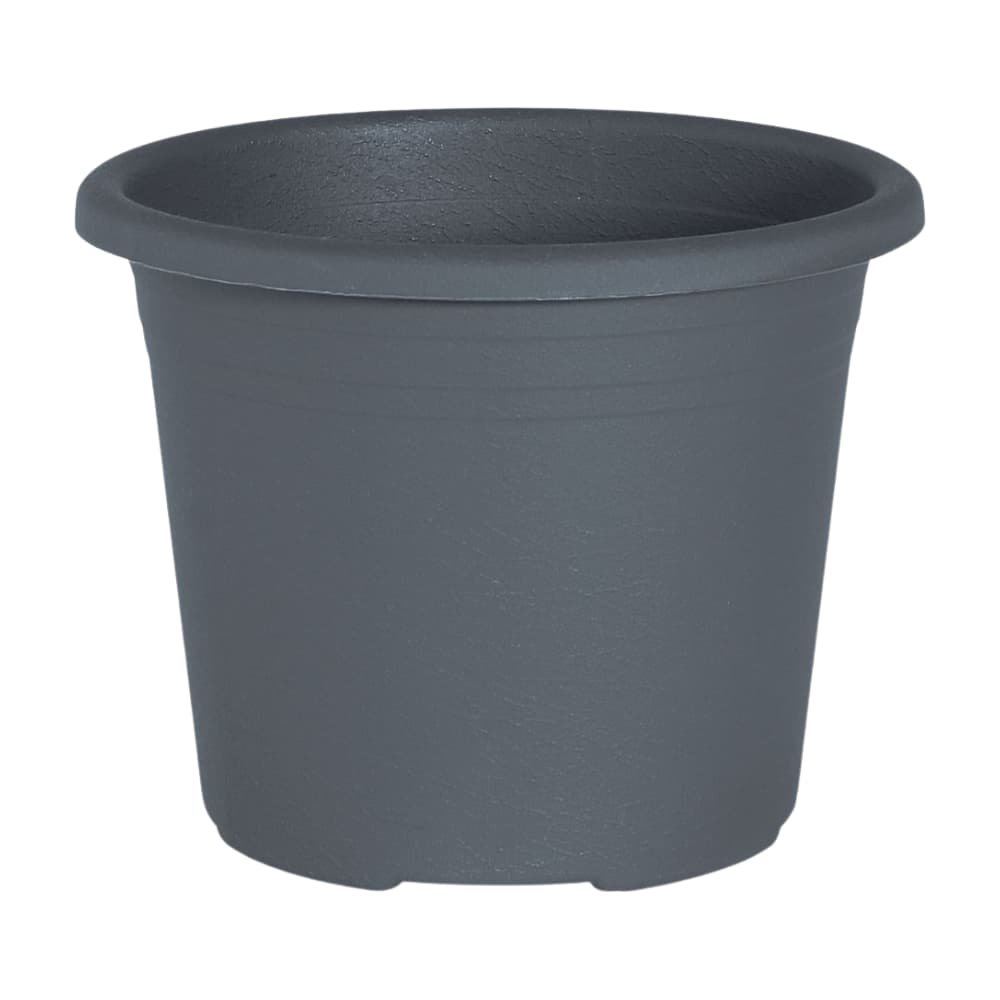 Potad Bláthanna CYLINDRO thart ar Ø 35 cm / 14, 5 Lítear - anthrazit