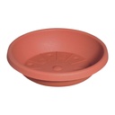 Fochlóir Bláthphota CYLINDRO thart ar Ø 17 cm - terracotta