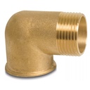 Threaded Fitting Brass Elbow 90° 2" Female x 2" Male