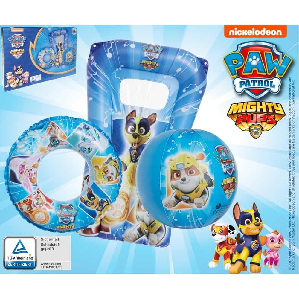 Tacar Trá Paw Patrol 3-phíosa