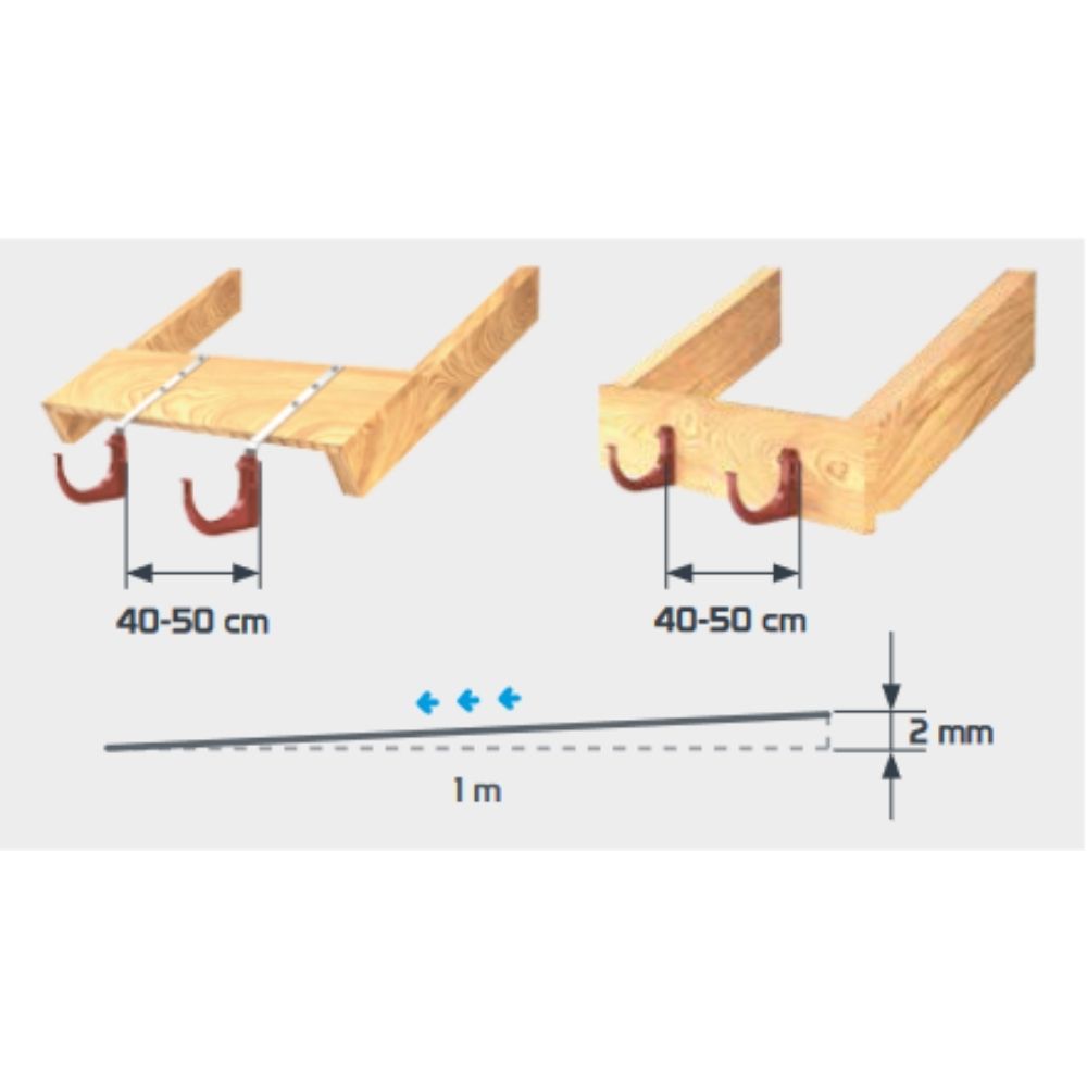 Bogen 67, 5° graphit System 90-6