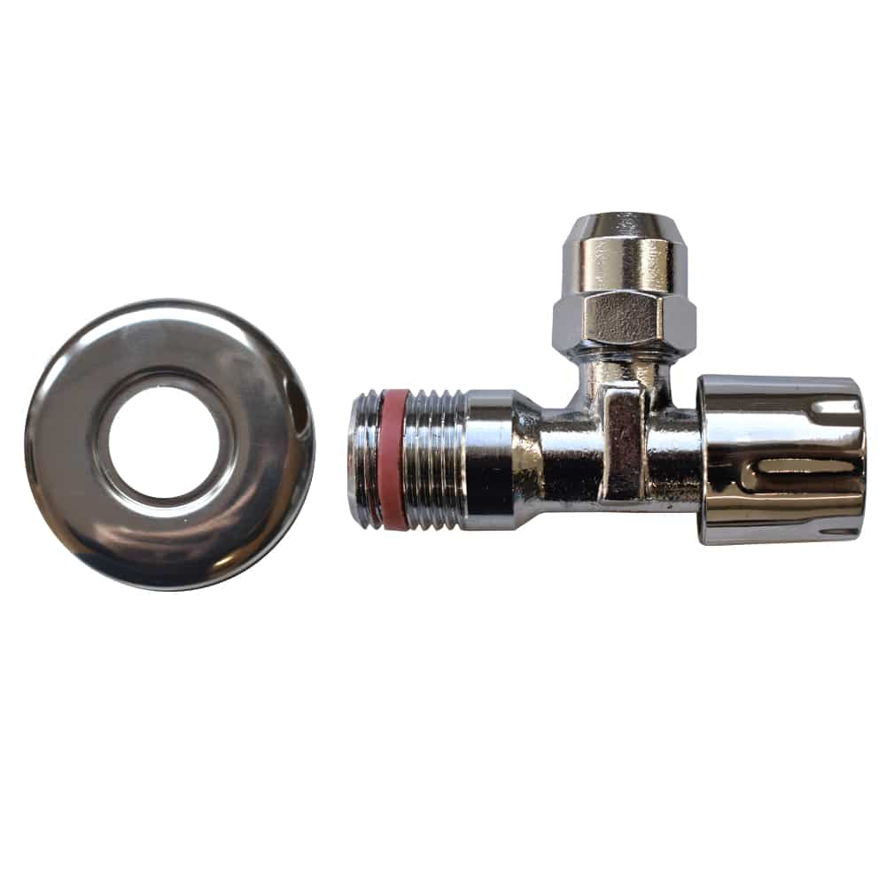 self-sealing angle valve 1/2" x 10 mm-12